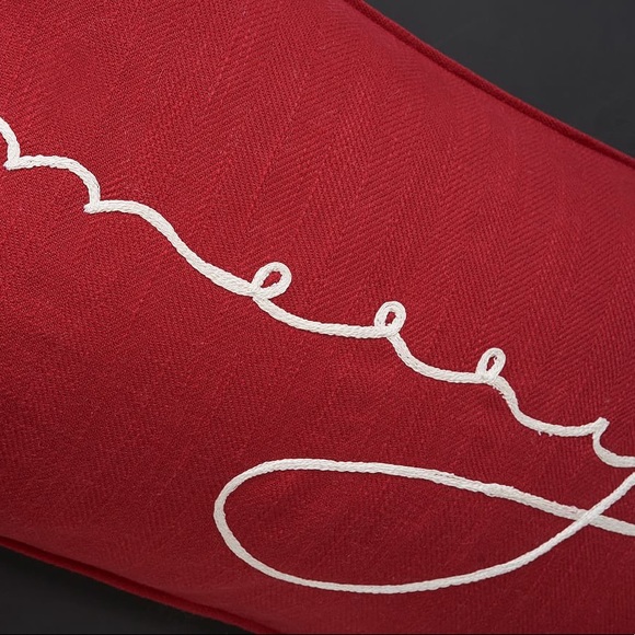 Pottery Barn Merry Lumbar Pillow Cover - Picture 3 of 10